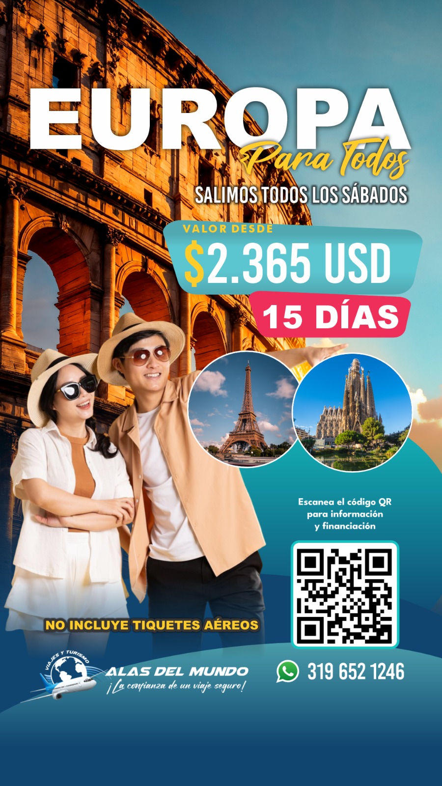 europa para todos destinos 2026